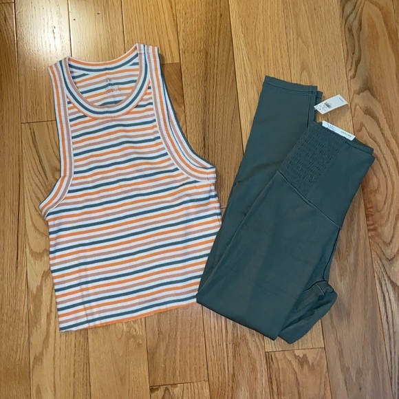 NWT Offline By Aerie/Aerie Real Me 7/8” legging and Free Spirit Ribbed Tank in S - Picture 5 of 10